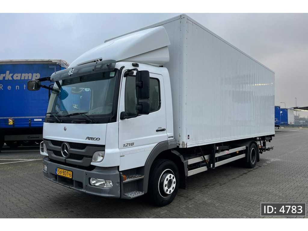 Mercedes-Benz Atego 1218 Day Cab, Euro 5, BDF / EPS automatic / standklima / DHOLLANDIA 2000KG
