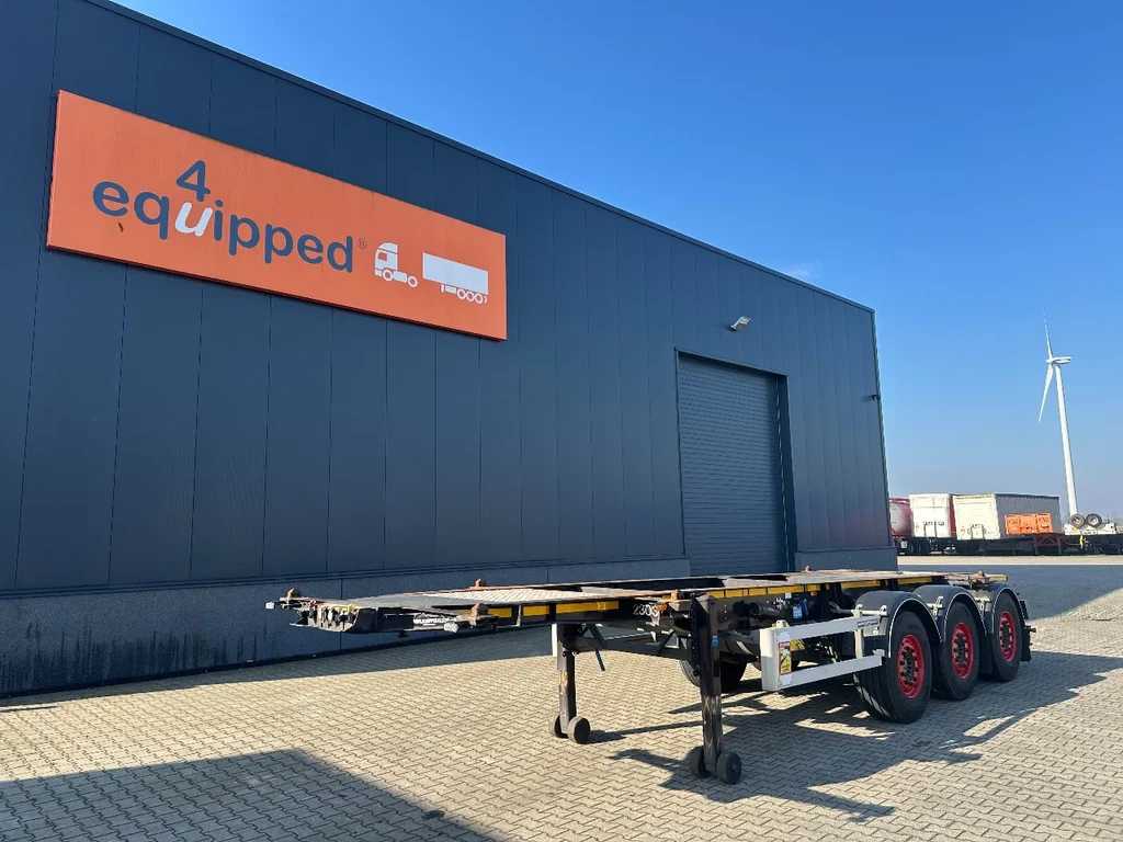 Burg 20FT ADR, 3.690kg, SAF INTRADISC, 2 liftassen, APK/ADR: 9/2025