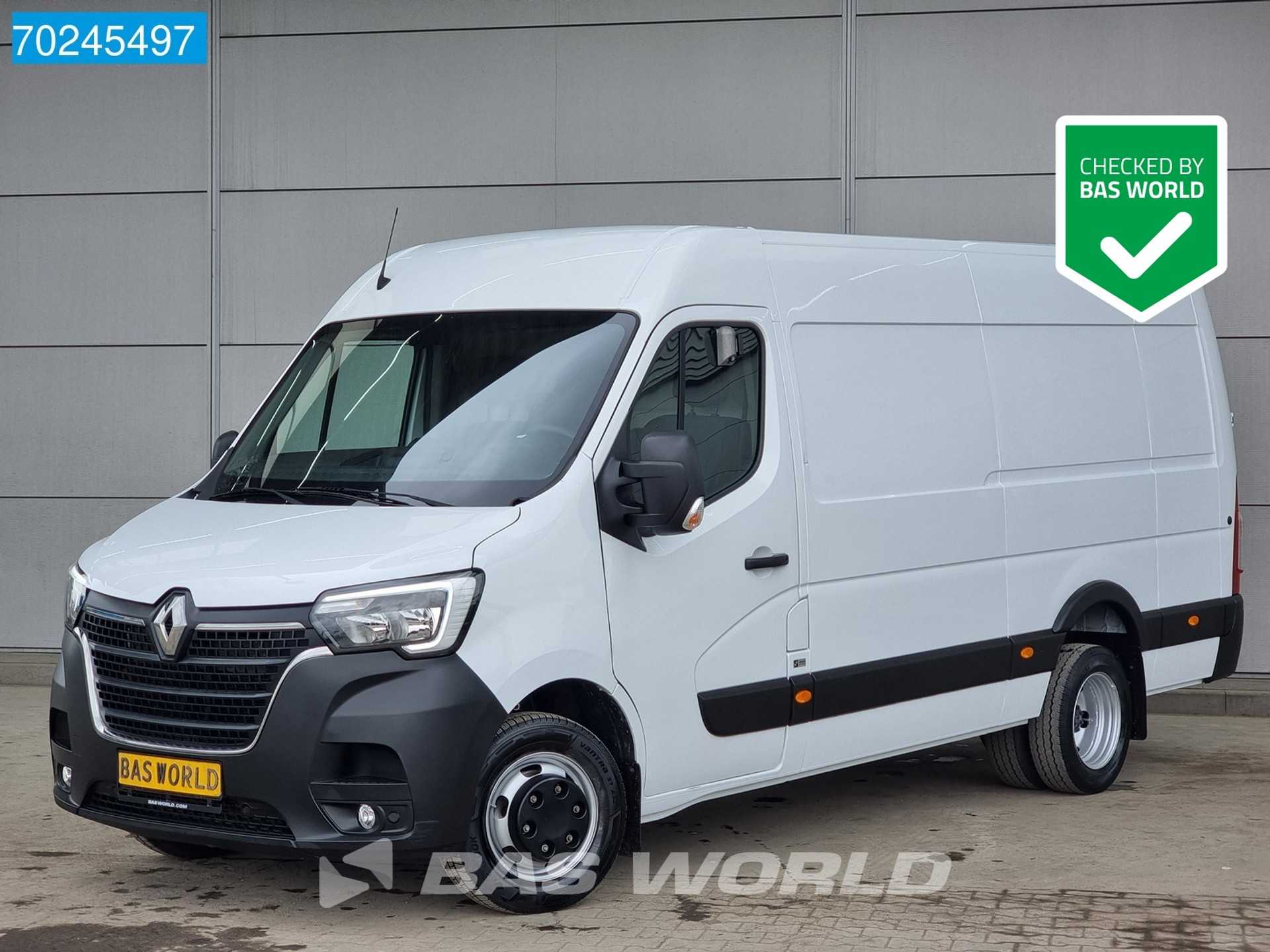 Renault Master 165PK Dubbellucht Airco Cruise Navo Trekhaak Euro6 11m3 Airco Trekhaak Cruise control