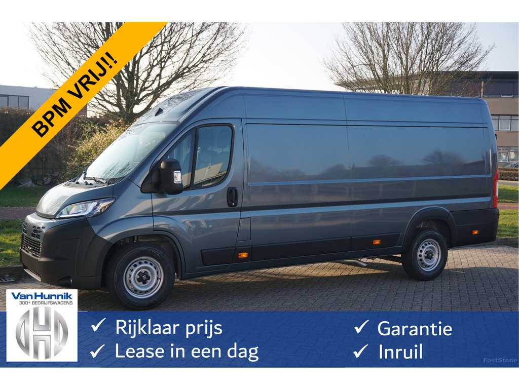 Fiat Ducato Maxi 35 2.2 180PK L4H2 EAT8 AUT BPM VRIJ!! Clima, 10" Navi, Camera, 270° Deuren!! NR. 121
