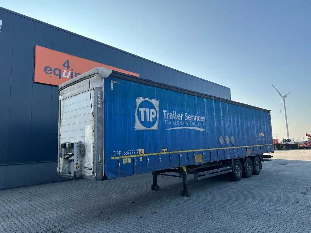 Schmitz Cargobull TOP: schijfremmen, rongpotten, gegalvaniseerd, XL, Huckepack, 2 x22 vert. al. planken, NL, APK, meer beschikbaar