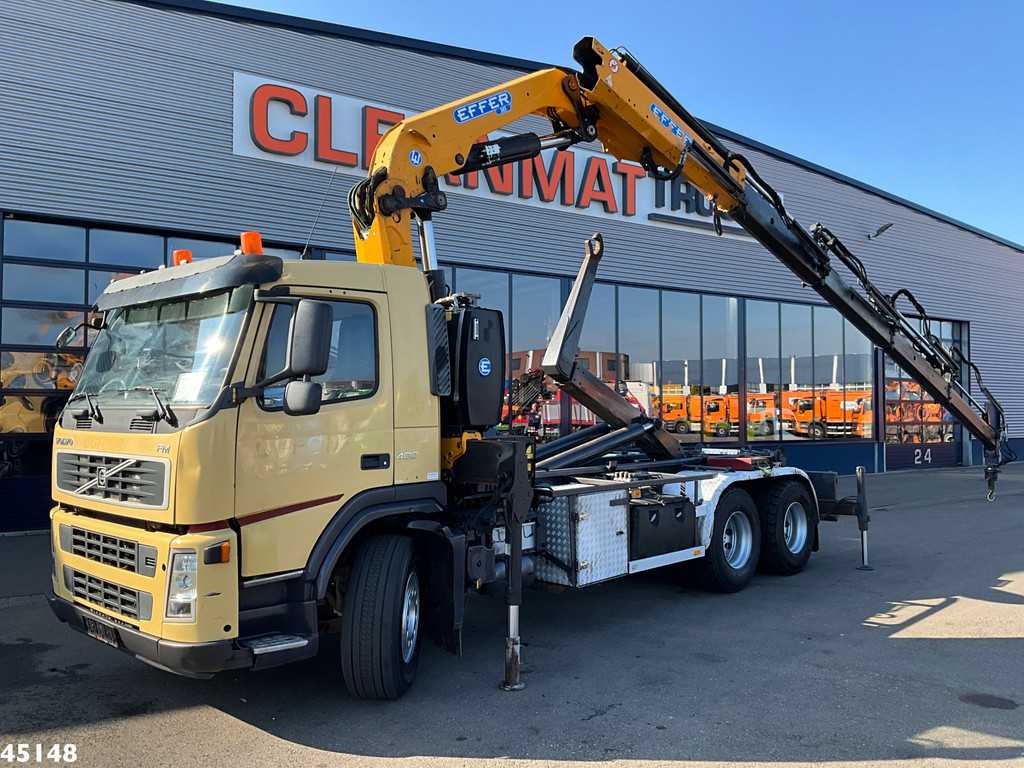 Volvo FM 400 6x4 Effer 30 Tonmeter laadkraan