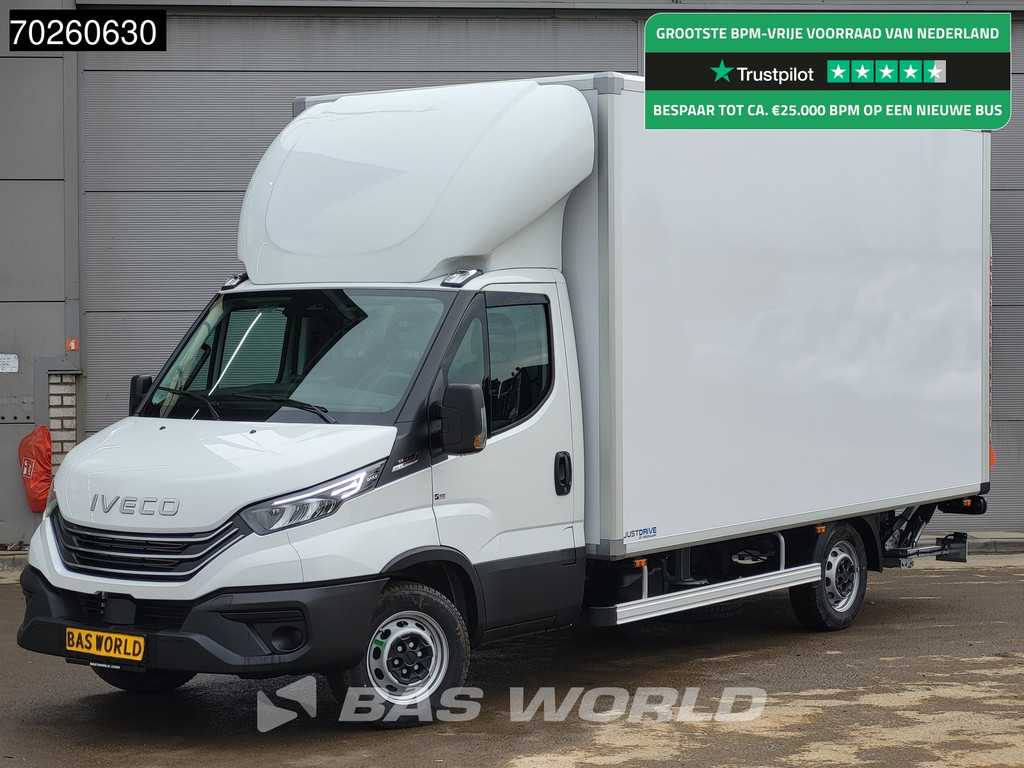 Iveco Daily 35S21 Automaat Lat om lat Dhollandia laadklep Bakwagen ACC LED Meubelbak Koffer Airco