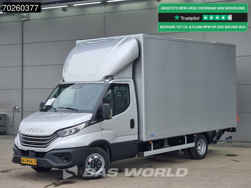 Iveco Daily 35C21 Automaat ACC LED Dhollandia Laadklep Bakwagen Zijdeur Meubelbak Koffer 21m3 Airco
