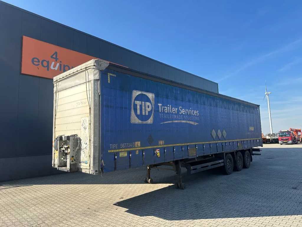 Schmitz Cargobull DISCBRAKES, GALVANIZED, HUCKEPACK, Code-XL, VERY GOOD TIRES, NL-trailer, APK: 06/25, more available