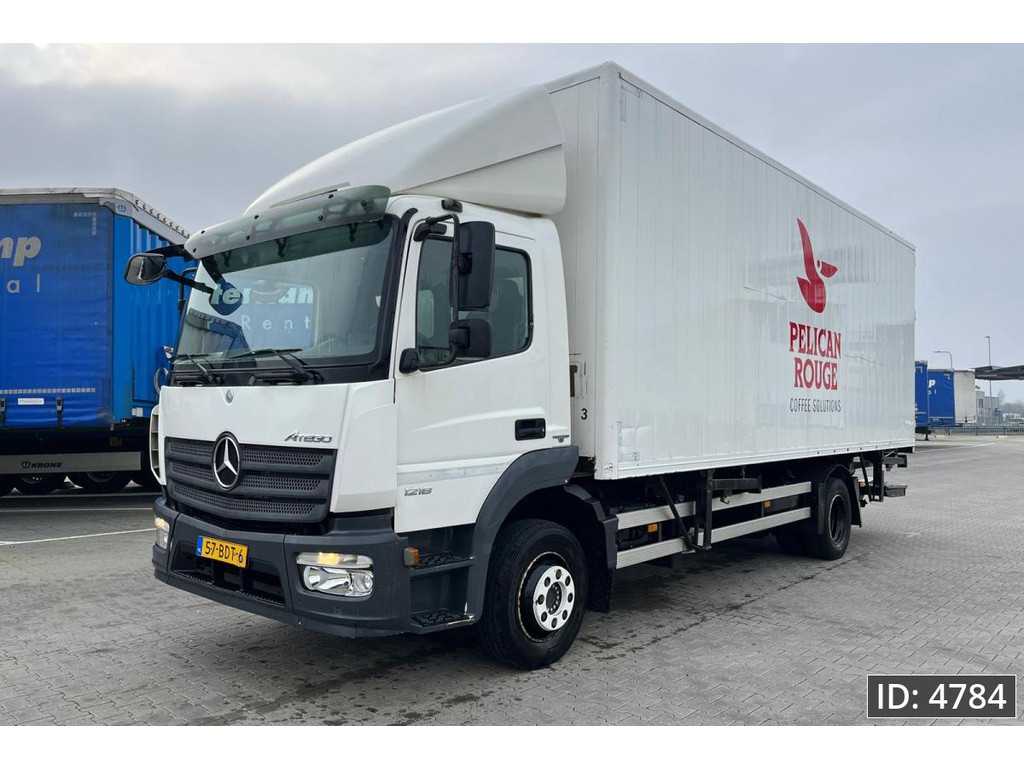 Mercedes-Benz Atego 1218 Day Cab, Euro 5, BDF / Automatic / standklima / DHOLLANDIA 2000KG