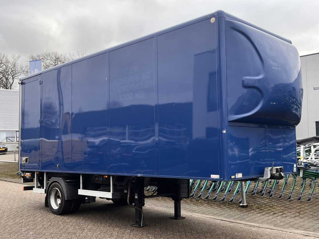 kuiper PLC Be oplegger Laadklep 1000 KG 4680kg laadvermogen Be oplegger Bakwagen Verhuiswagen Semi oplegger Be combi