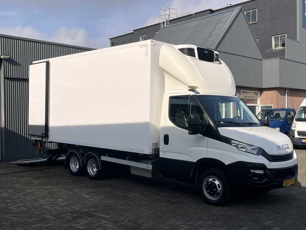 Iveco Daily 35C16D Koelvries wagen -20° 3690 kg laadvermogen Be-combi Koelwagen Koeling Laadklep 1000kg Airco Cruise Nachtaansluiting Be clixstar Be oplegger 1e eigenaar Bpm vrij Euro 6
