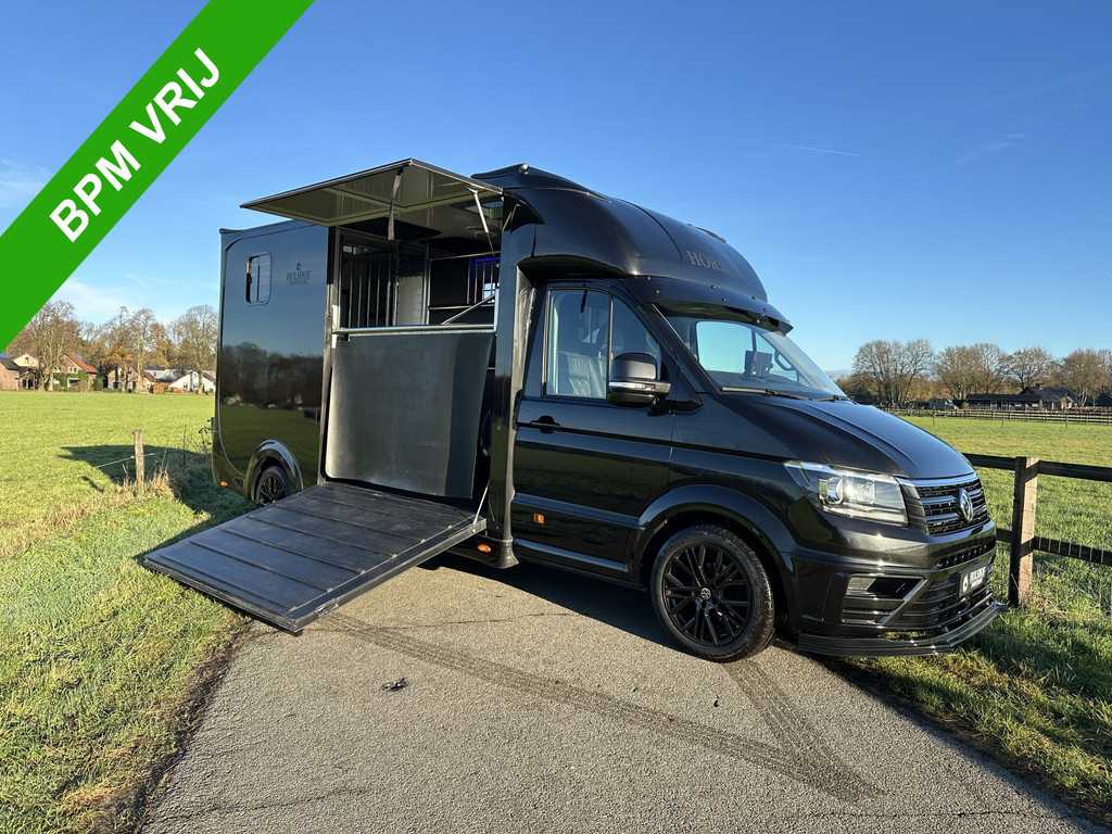 Volkswagen Crafter 2-paards paardenvrachtwagen Automaat XXL