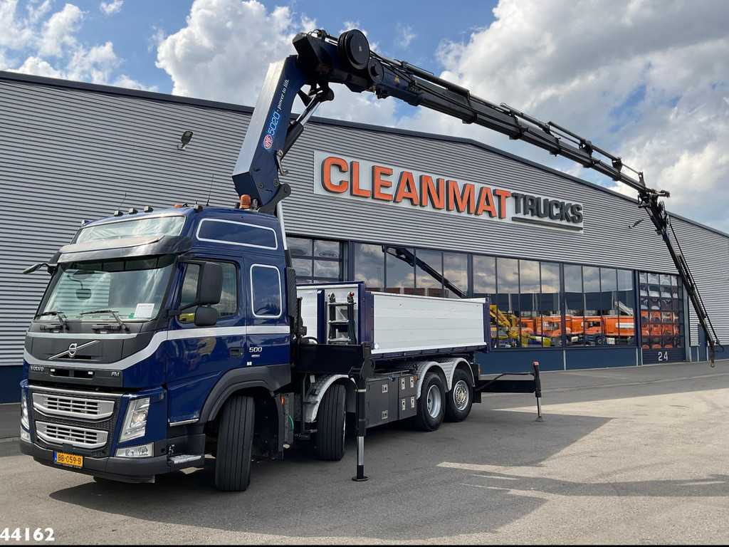 Volvo Volvo FM 500 Euro 6 HMF 50 Tonmeter laadkraan + Fly-Jib