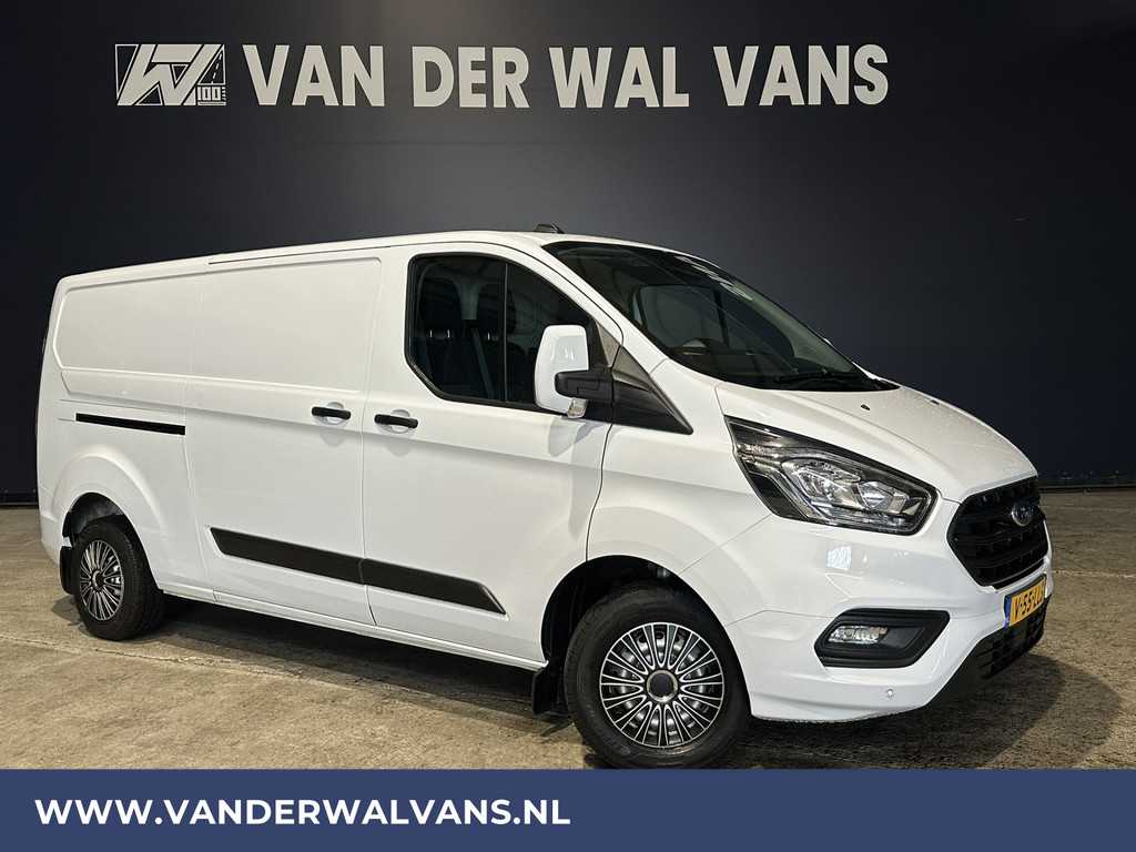 Ford Transit Custom 2.0 TDCI 131pk L2H1 Euro6 Airco | LED | Cruisecontrol | Verwarmde voorruit | Parkeersensoren Bijrijdersbank, 2800kg trekvermogen