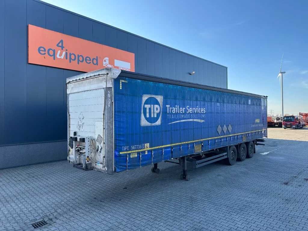 Schmitz Cargobull DISCBRAKES, GALVANIZED, HUCKEPACK, Code-XL, VERY GOOD TIRES, NL-trailer, APK: 06/25, more available