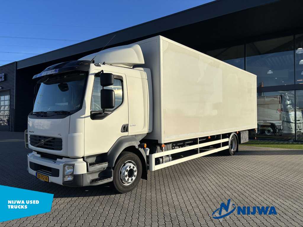 Volvo FL 240 4x2 Standkachel + Laadklep 1500KG
