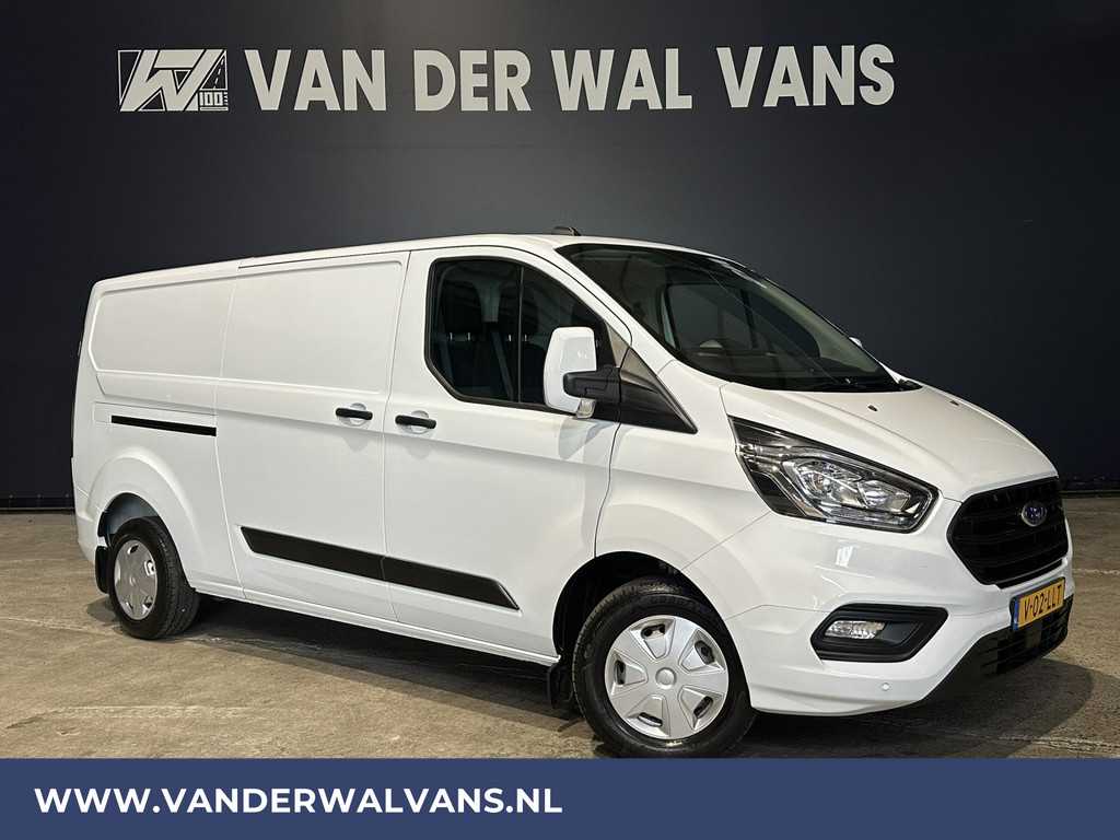 Ford Transit Custom 2.0 TDCI 130 pk L2H1 Euro6 Airco | Cruisecontrol | LED | Verwarmde voorruit | Parkeersensoren, Bijrijdersbank, 2800kg Trekvermogen