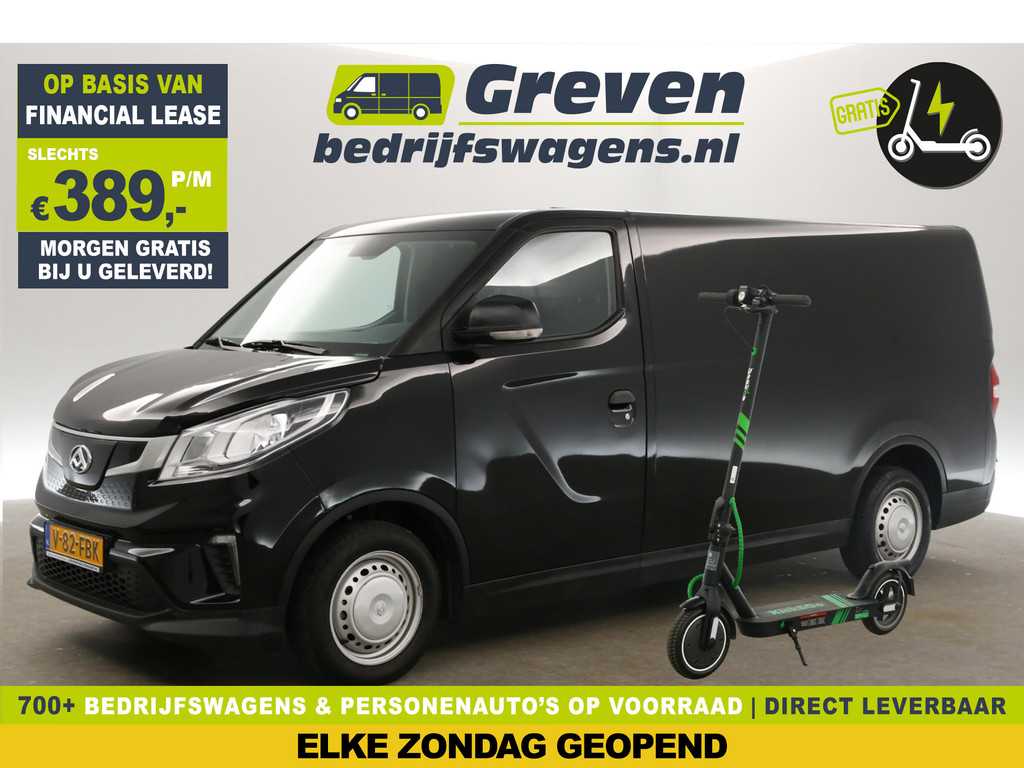 Maxus EDELIVER 3 LWB 50 kWh L2H1 | GRATIS E-Step! | Snelladen | EMISSIEVRIJE ZONE | Elektrisch | Airco Camera Carplay LED Cruise PDC