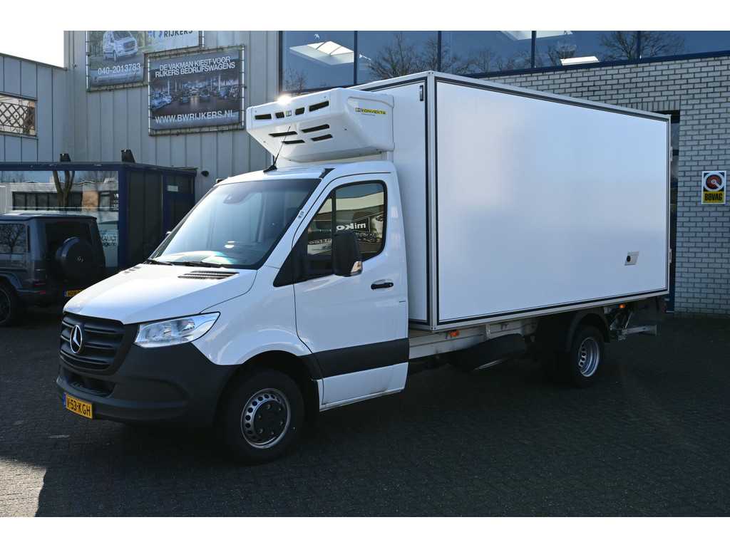 Mercedes-Benz Sprinter 517 CDI L3 Koel Vries Bakwagen met Dhollandia laadklep Konvekta TK3950 -20, D/N 230/380V