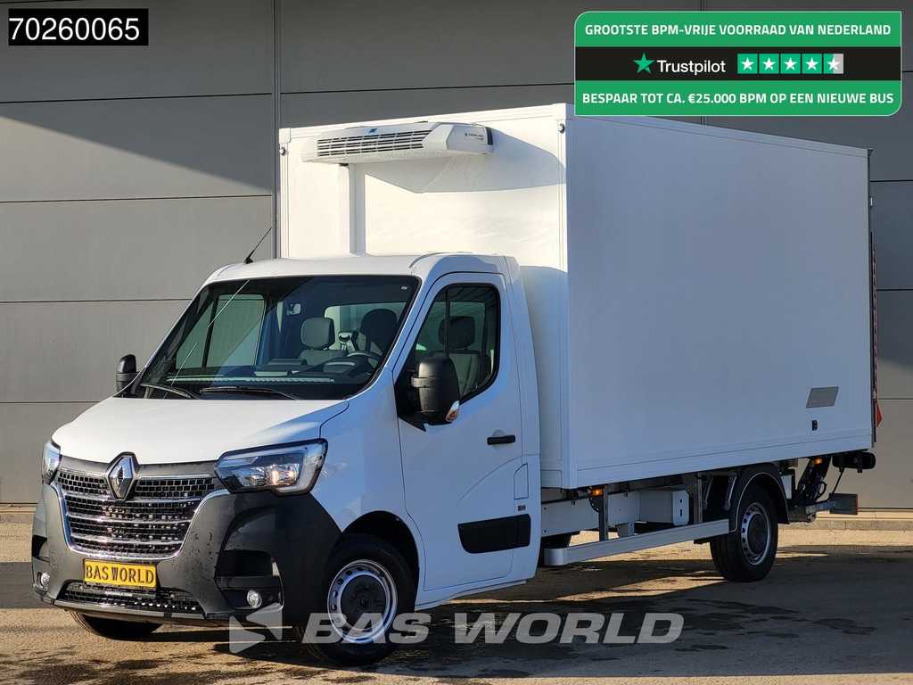 Renault Master 165PK Laadklep Koelwagen Thermo King V-200 MAX 230V stekker -15 Koeler Vries Kühlwagen Kühlkoffer 17m3 Airco Cruise control