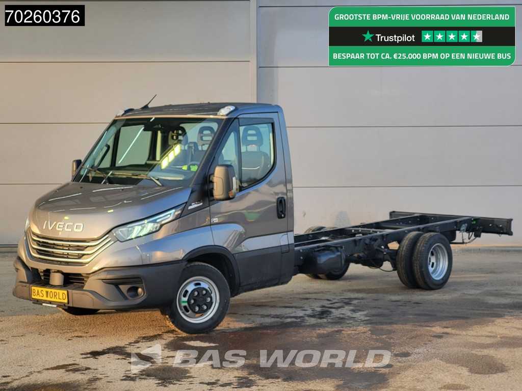 Iveco Daily 35C21 Automaat 410wb Dubbellucht 2025model Chassis Cabine ACC Fahrgestell Airco