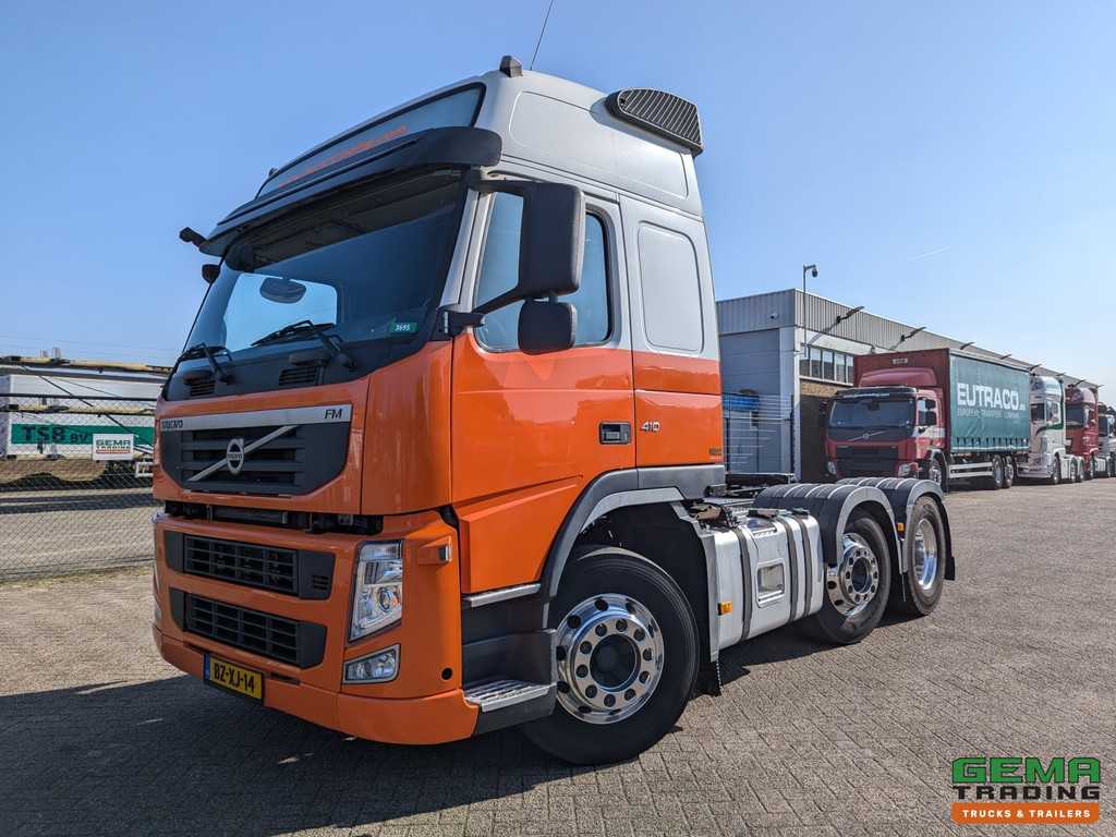 Volvo FM410 6x2/4 Globetrotter Euro5 - ADR - PTO - Hydrauliek - Alcoa's - Camera