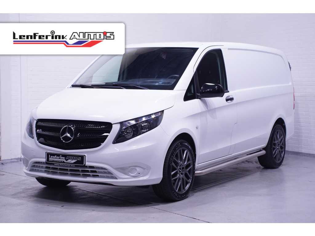 Mercedes-Benz Vito 114 CDI 136 pk Lang Airco, 19"LMV Sidebars, Bumpers in Kleur, Zwarte Grille, Cruise Control, 3-Zits