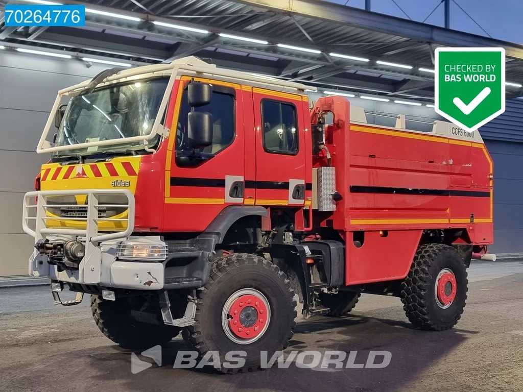 Renault CCFS 6000 4X4 Renault Thomas Sides 6000 Ltr 4x4 Euro 5 Fire truck