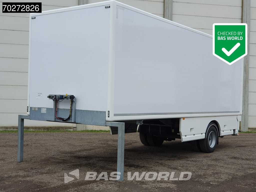 Trias 711-250 1 As TÜV 07/25 City Trailer 25Tons + 2.5T Tailgate + Isoliert