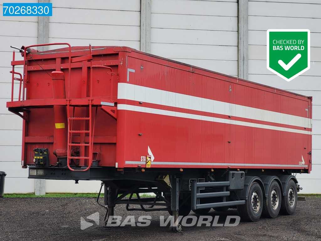 STAS S300CX 3 assen NL-Trailer 62m3 ALU