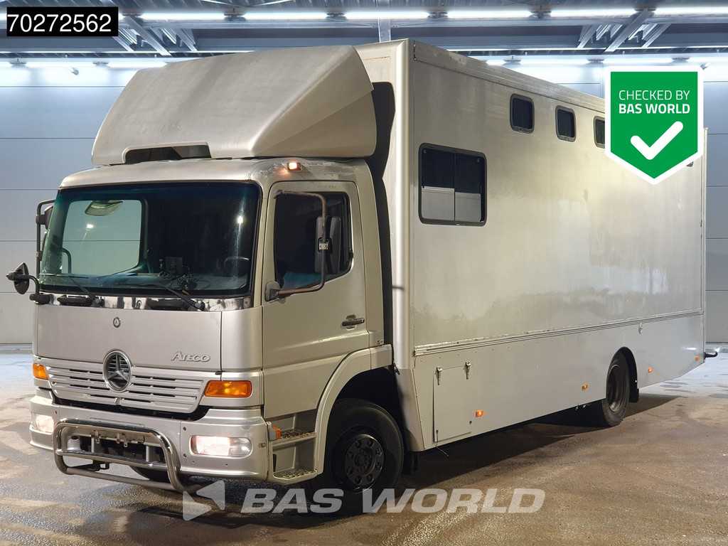 Mercedes Atego 1217 4X2 Horse truck 6 horses Manual Steelsuspension Euro 2