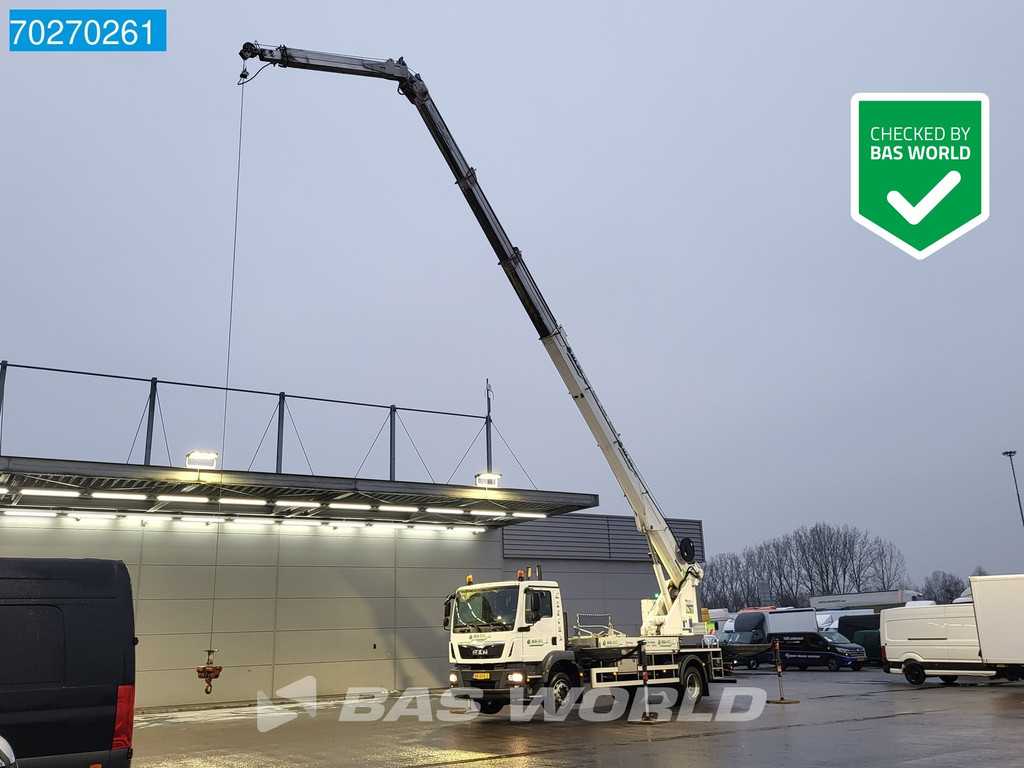 MAN TGM 18.250 4X2 44mtrs Böcker AK44/4000 Hubarbeitsbühne Manual Euro 6