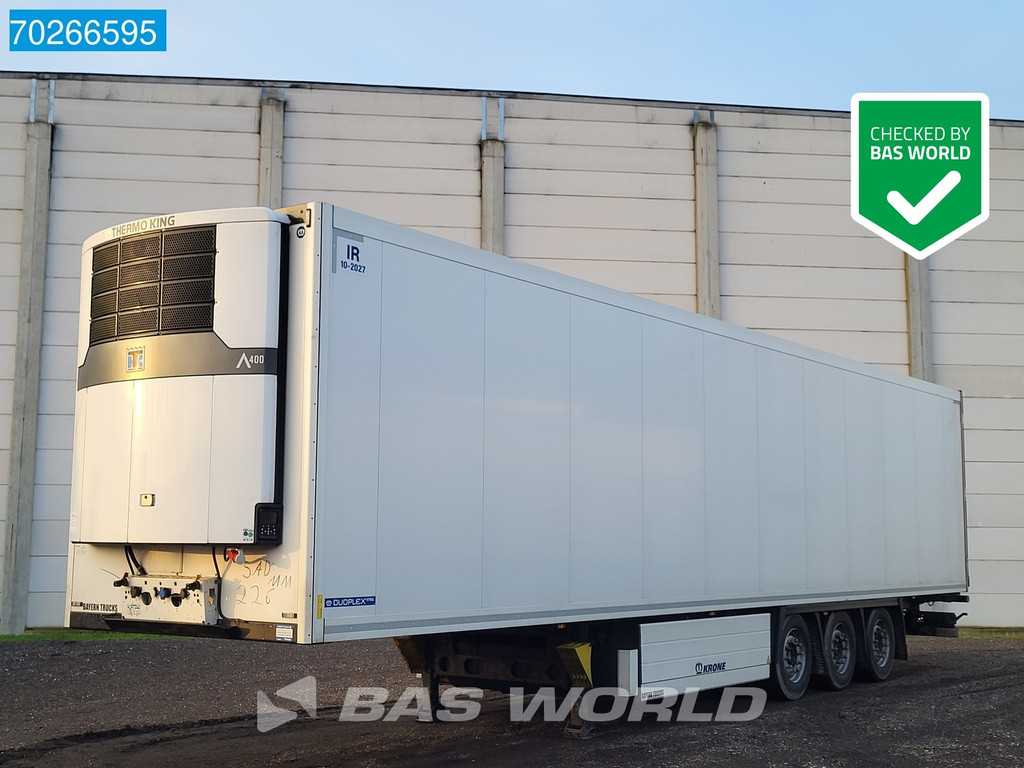 Krone Thermo King A400 3 assen Doppelstock Blumenbreit Liftachse Palettenkasten