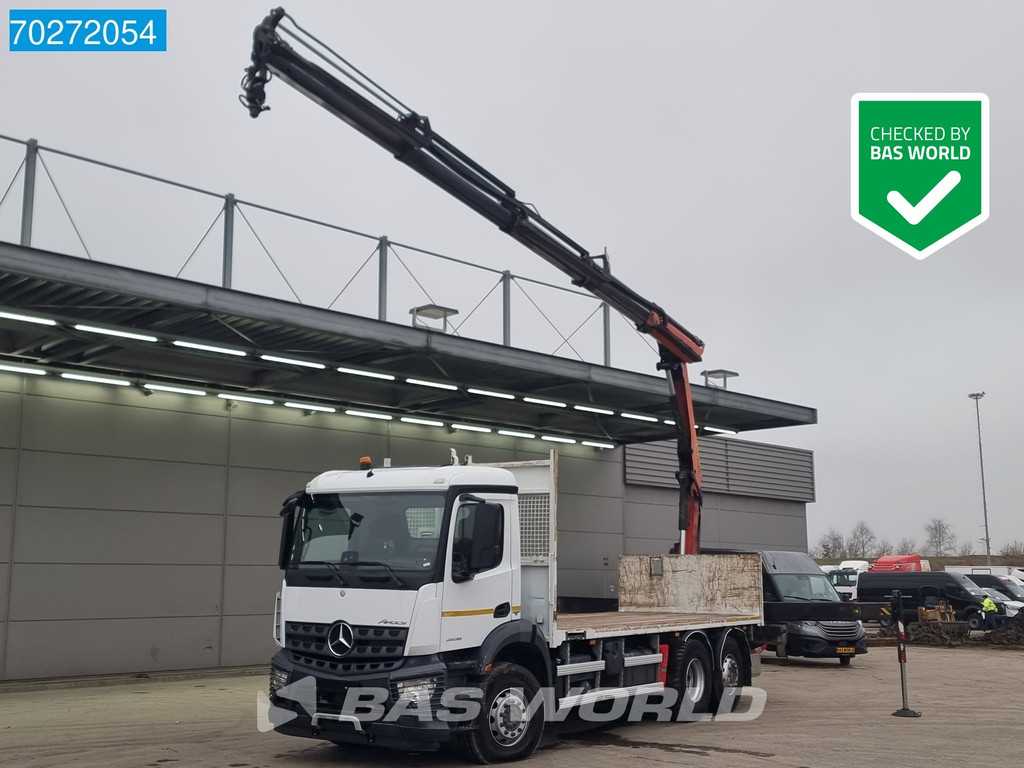 Mercedes Arocs 2536 6X2 Palfinger PK 16002 Crane Lenkasche Euro 6