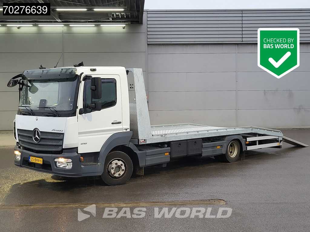 Mercedes Atego 816 4X2 8tonner NL-Truck Transporter 2x Ramps Winch Automatic Euro 6