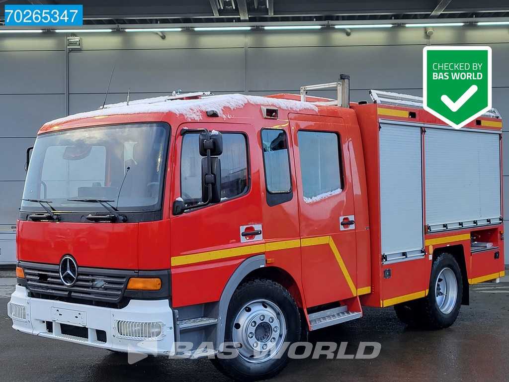Mercedes Atego 1528 4X2 Rosenbauer Feuerwehr Manual Pumpe Euro 3