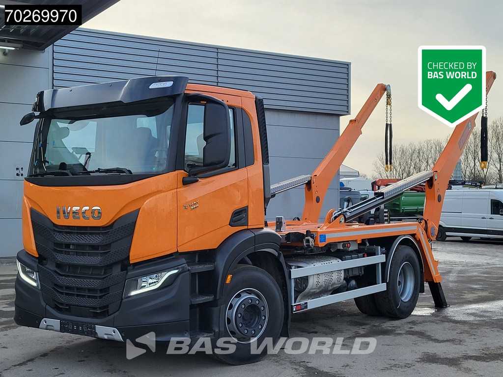Iveco X-Way 360 4X2 NEW! HIAB 12tons skiploader Automatic Euro 6