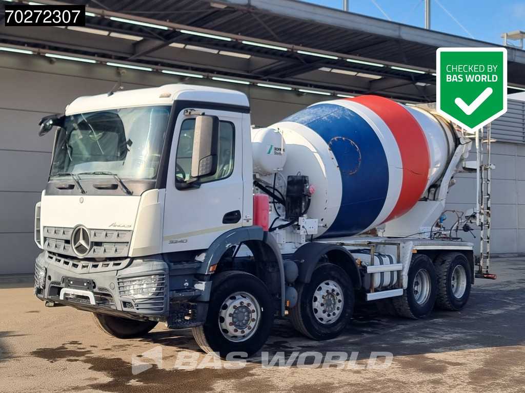 Mercedes Arocs 3240 8X4 Steelsuspension 9m3 Schwing Stetter Euro 6