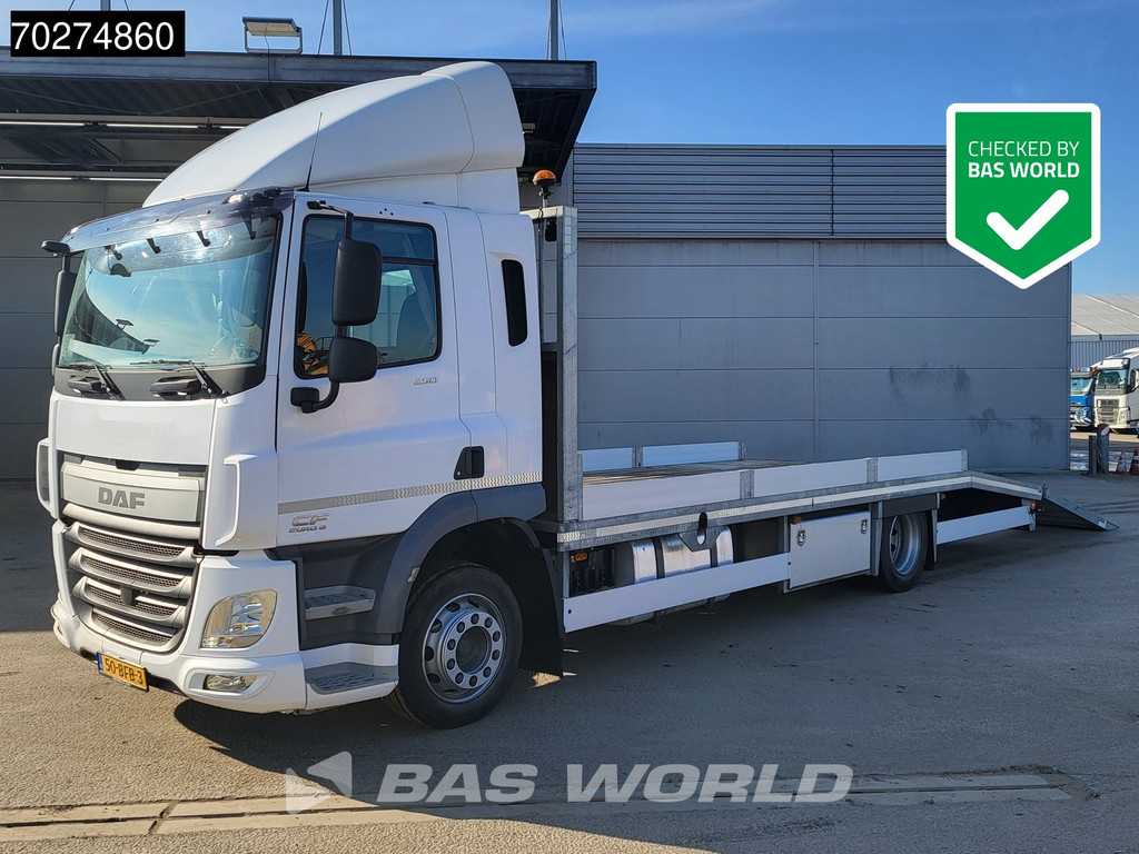 DAF CF 250 4X2 18tons NL-Truck Machine transporter Hydraulic ramps Euro 6
