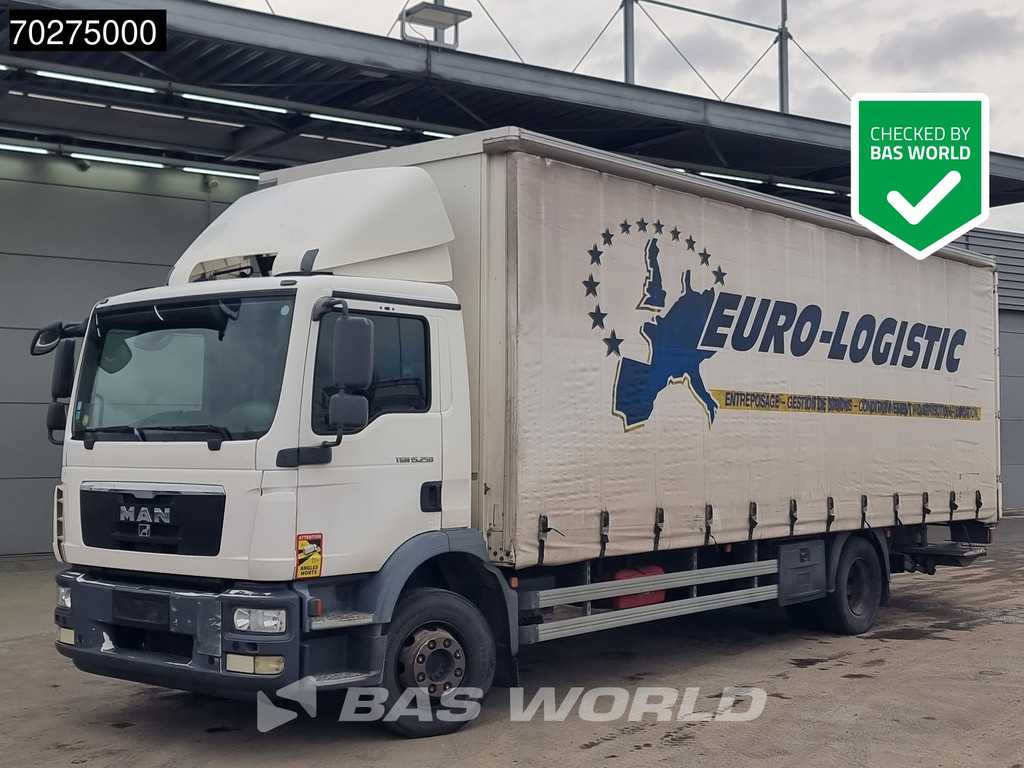 MAN TGM 15.250 4X2 15tonner Automatic Retarder Ladebordwand  Euro 5