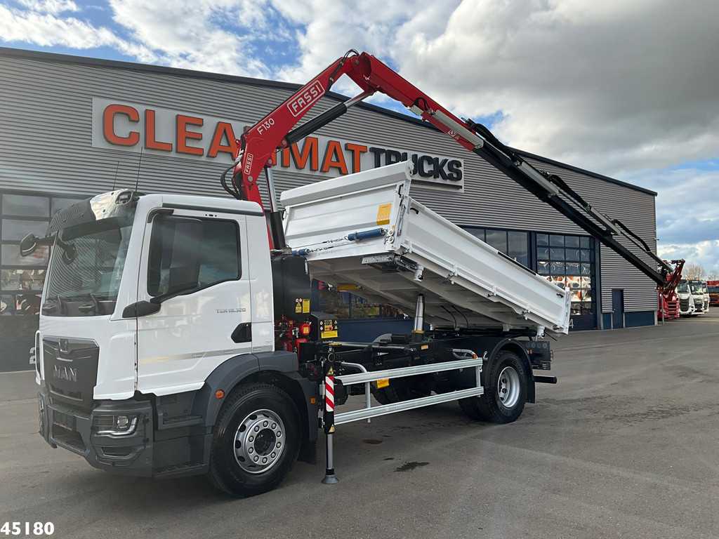 MAN TGM 18.320 Euro 6 Fassi 13 Tonmeter laadkraan NEW AND UNUSED!
