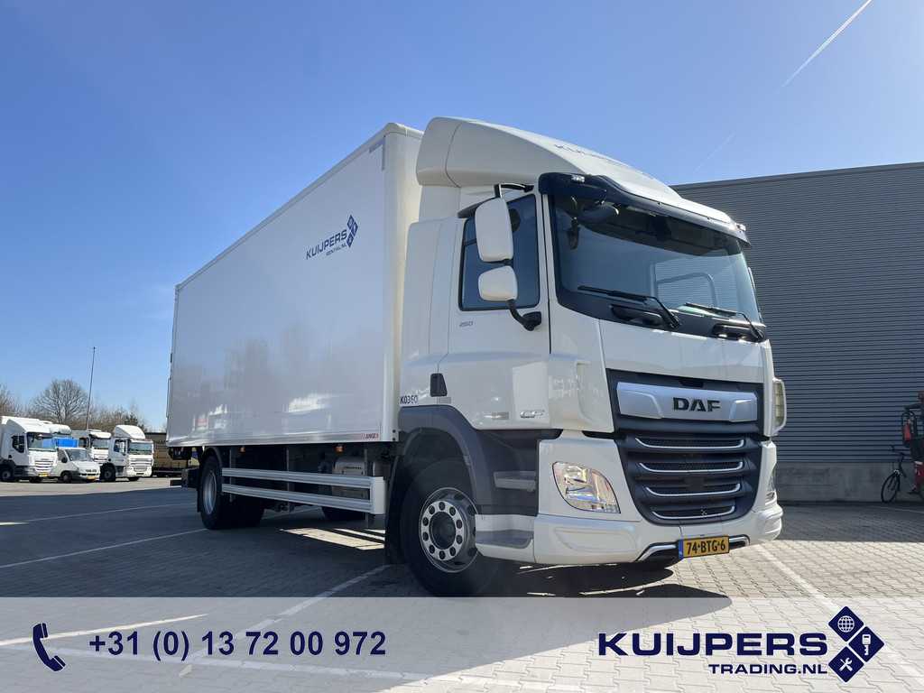 DAF CF 260 FA / 18 Ton / 67 dkm / Box / Laadklep / APK 07-25