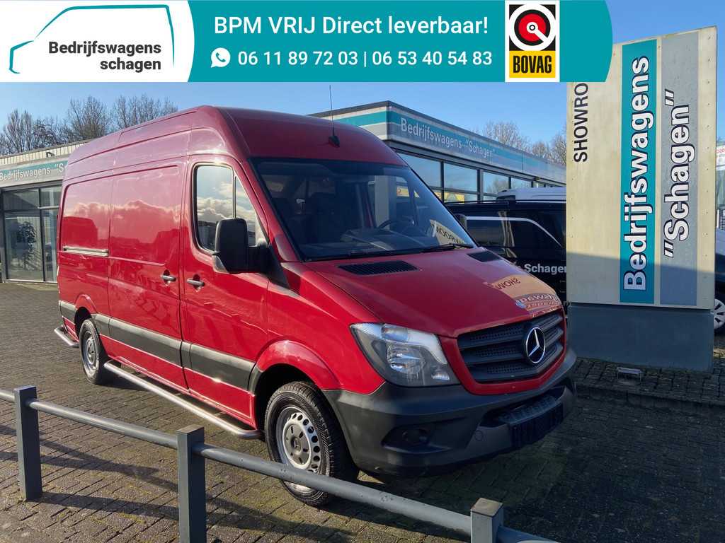Mercedes-Benz Sprinter 210 CDI L2H2 Euro 5 | NAP | Facelift | Sidebars RVS | Meeneemprijs