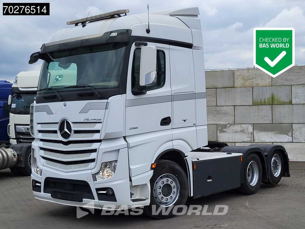 Mercedes Actros 2551 6X2 Streamspace Hydraulik PTO