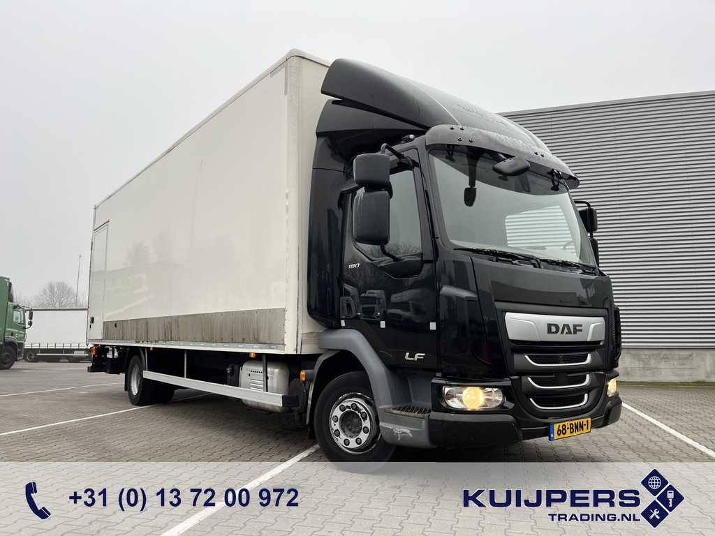 DAF LF 180 FA Euro 6 / 12 Ton / 360 dkm / Box / Laadklep / APK 06-25