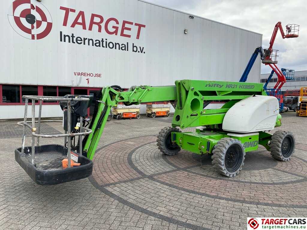 Niftylift HR21 Hybrid AWD 4x4 Articulated Boom Work Lift 2080cm
