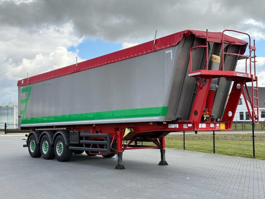 Stas S300CX KIPPER, TOP CONDITION, 55M3, HOLLAND TRAILER.