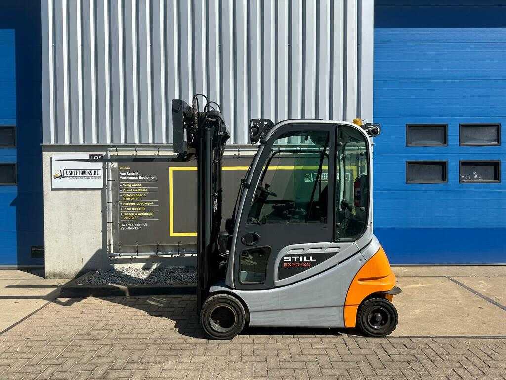 VS-22104 Elektrische triplex heftruck Still RX20-20  Vorkenspreider