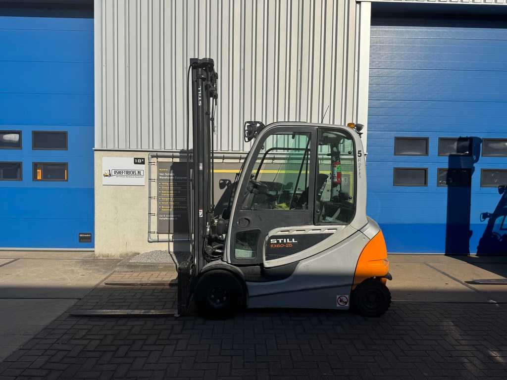 VS-22106 Elektrische Duplex heftruck Still RX60-25 Vorkenspreider