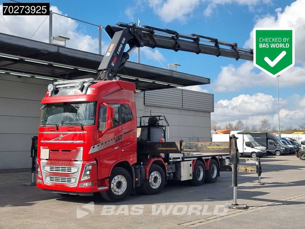 Volvo FH16 650 8X4 Hiab X-HIPRO 1058EP-6 Kran Crane ADR Lift+Lenkachse Euro 6