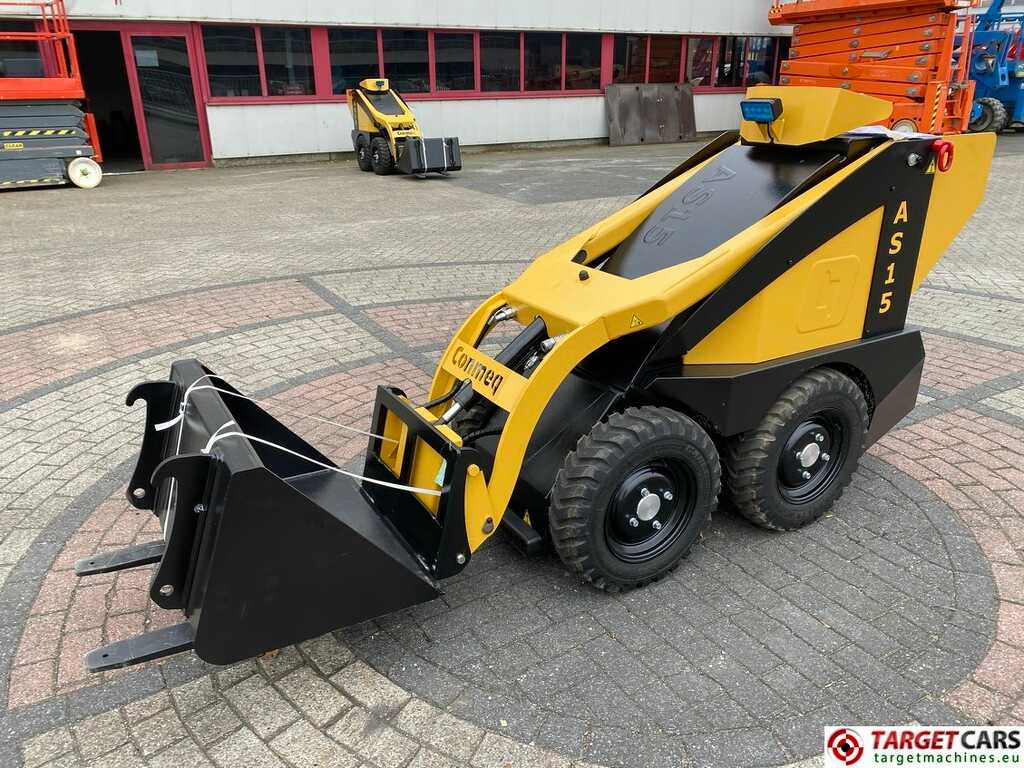 Conmeq AS15 Mini Skid Steer Electric Wheel Loader 4x4