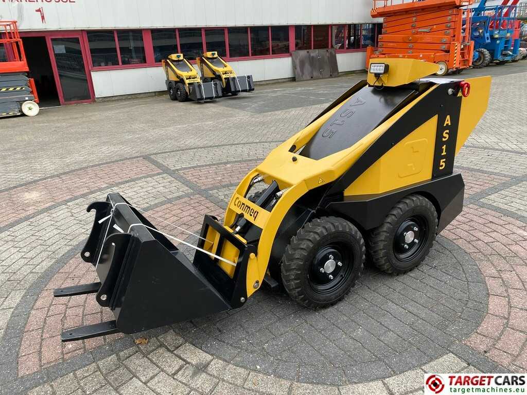 Conmeq AS15 Mini Skid Steer Electric Wheel Loader 4x4