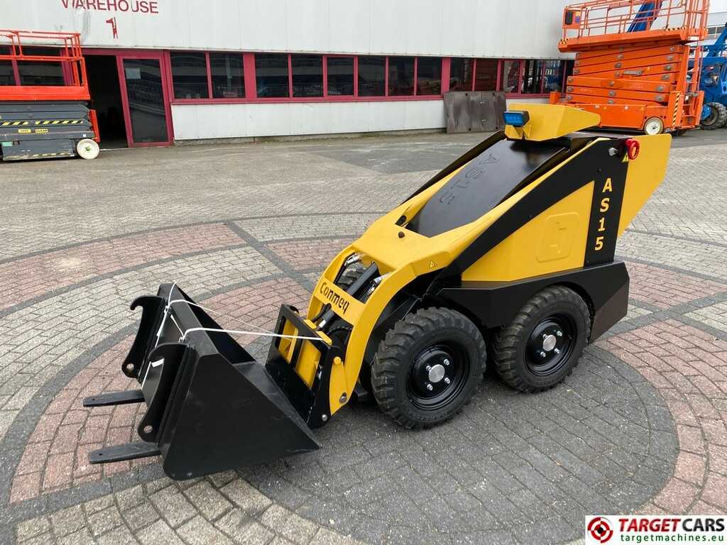 Conmeq AS15 Mini Skid Steer Electric Wheel Loader 4x4
